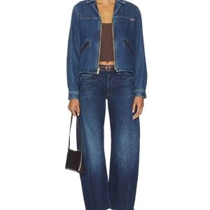 Mother Women's mid-rise Full Pipe Flood jeans NWT
